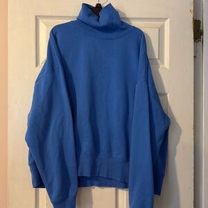 Calia - Turtle neck pullover sweatshirt